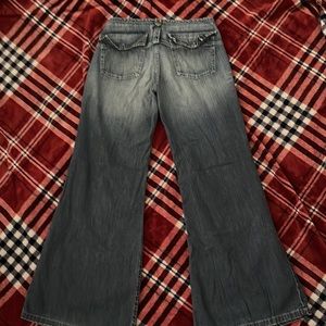 DIESEL WIDE LEG WOMANS JEANS